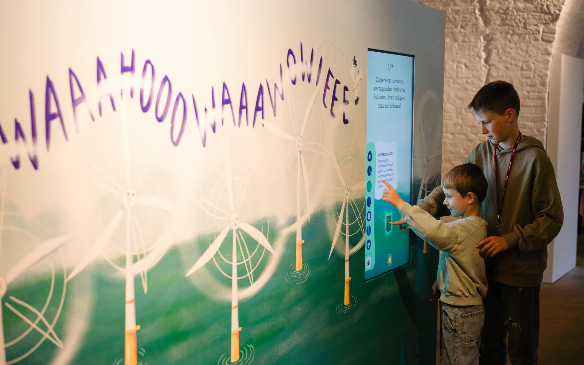 Interactive exhibition 'Going like the wind'