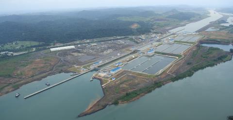 Lock complexes, Panama Canal